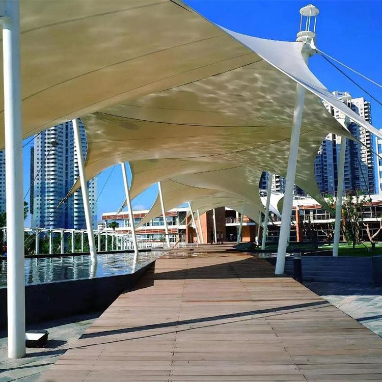 洛南县膜结构景观棚