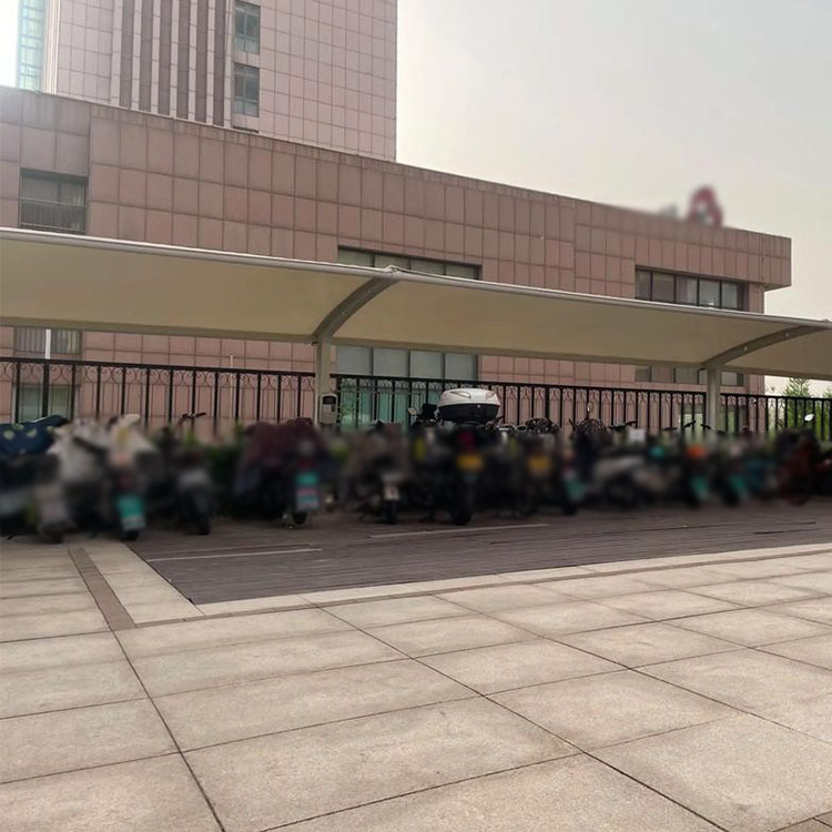 洛南县膜结构电动车棚