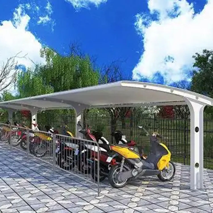 洛南县膜结构电动车棚